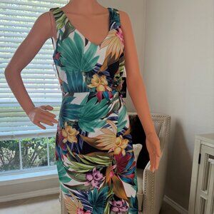 Guess GDSP4902 Multicolor Sleeveless Denim Dress Size 8